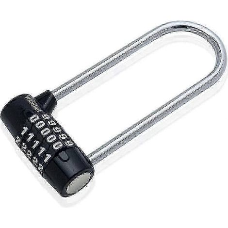 Grande armoire à bagages à longue portée, poignées de porte, cadenas à combinaison, serrure à 5 chiffres, casier à bagages de salle de sport (1/5)