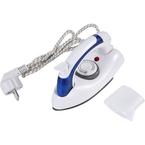 Fer à Vapeur de Voyage - Fer de Voyage à Vapeur Compact et Pliable Portable avec poignée Pliante Ergonomique et Semelle antiadhésive pour Une Utilisation à la Maison et Le Voyage, 700W(EU) (1/4)