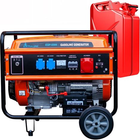 Extralink EGP-5500 generador gasolina verde 5,5 kW (1/2)