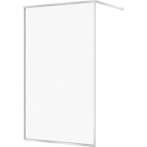 Cersanit Larga - Paroi de douche Walk-In, 120x200 cm, chrome/verre clair S932-137 (1/2)