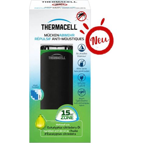 Thermacell Mückenabwehr Protect schwarz-grün 1 Stück (1/5)