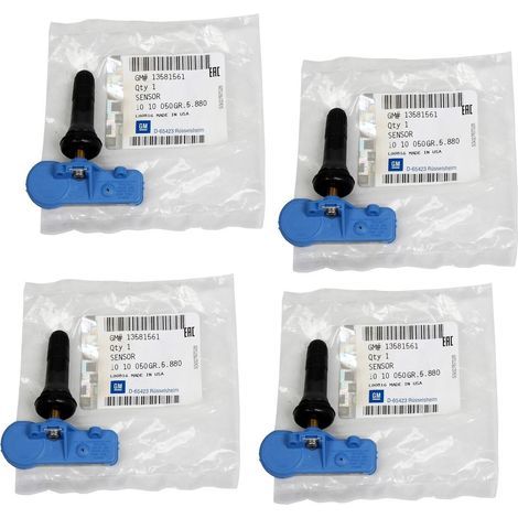 4x ORIGINAL GM Opel RDKS Reifendrucksensor Luftdrucksensor ADAM CORSA E 13581561