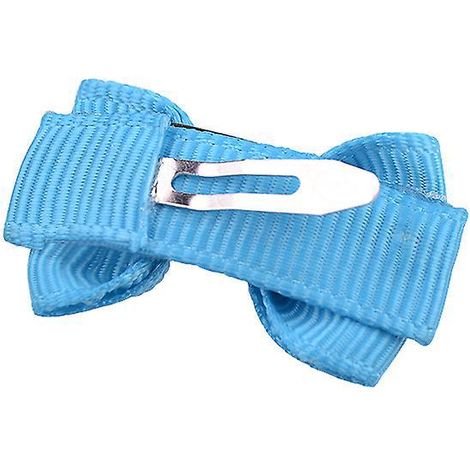 5 Pcs Pince Cheveux Fille Nud, Barrettes Cheveux Nuds Papillon Fille Avec Clips Couverts Multicolore Accessoire Cheveux Bebe Fille En Ruban Gros-g (1/4)