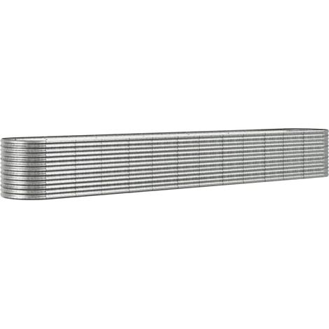Maison Exclusive - Hochbeet Pulverbeschichteter Stahl 512x80x68 c