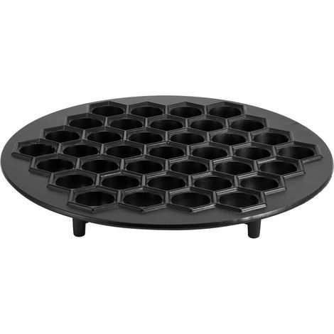 Dumpling Maker-37 Trous Dumpling Moule En Alliage D'aluminium Ravioli DIY Maker Cuisson Moules Pâtisserie Accessoires De Cuisine Lave-vaisselle Cuisson Pâtisserie Ustensiles (1/5)