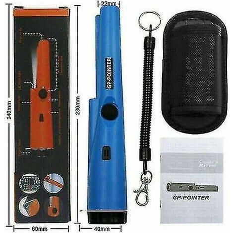 Détecteur de métaux Garrett Pro-Pointer – Alimentation 9V – Autonomie 30h – Sensibilité maximale – Étanche pour usage extérieur (1/3)