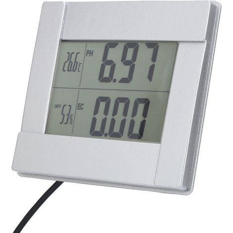 PH-951 Wasserqualitätsmessgerät, ABS-Multifunktions-Wasserqualitätstester zur Wandmontage für Trinkwasser und Aquarien, EU-Stecker 230 V (1/5)