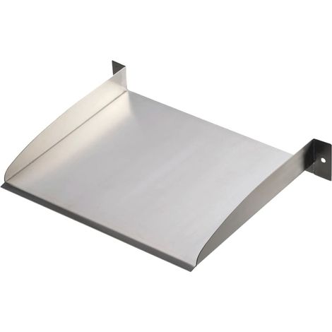 Ubbink – Élément de cascade BRISBANE 30 – Acier inoxydable – Longueur 30 cm – Pour bassin extérieur – Installation facile