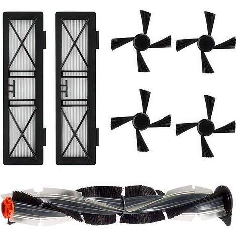 7 pièces accessoire aspirateur robot, brosse principale + filtres HEPA + brosses latérales, pour Neato Connected et Botvac série D (1/5)