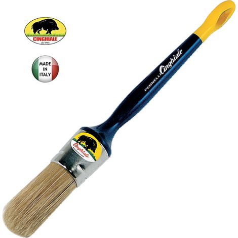 Pennello Strozzato S.311 40 mm manico plastica 33110024 PENNELLI CINGHIALE (1/2)