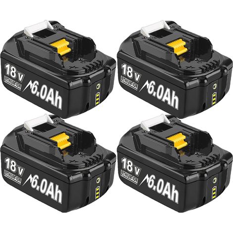 Ricaricabile, capacità 6000 mAh, tensione 18 V (1/2)