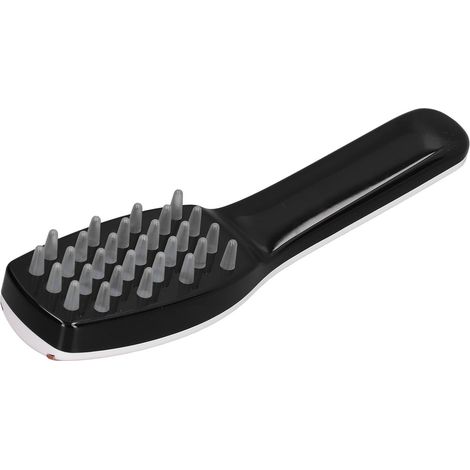 Peigne lumineux de massage pour la pousse des cheveux, stimulateur de follicules, soin capillaire, lumière rouge et bleue, vibrations, rechargeable par USB (avec batterie intégrée) (1/5)
