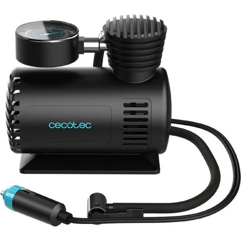 Cecotec Hinchador Eléctrico - Voltaje 12V - Compresor Aire - CecoRaptor Perfect Pump. Corriente máxima 10A, Presión Máxima 250PS