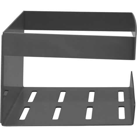 Schöner Wohnen Edelstahl Wandablage Meleto Gun-Metal Grey Ordnung Badezimmer Aufbewahrung Ablage (1/5)