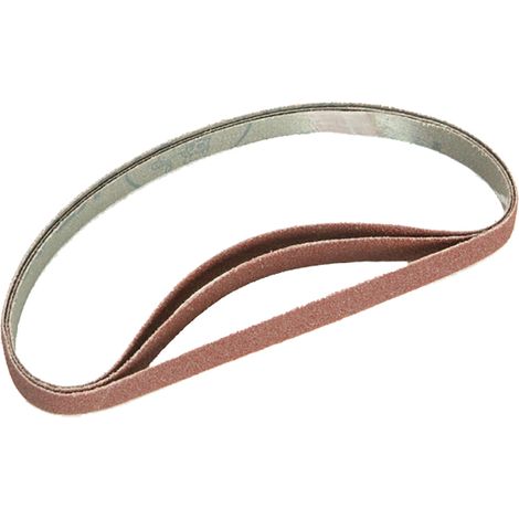Faithfull 711578 Cloth Sanding File Belt 455mm x 13mm Assorted (Pack 5) FAIAPFBA