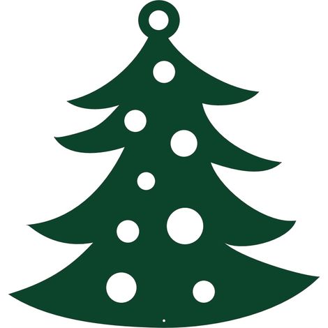 Weihnachtsanhänger 20 € - WEIHNACHTSBAUM - Durchbrochene Weihnachtsdekoration - WINTERFERIEN
