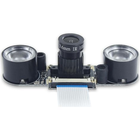 Module caméra OV5647 3,6 mm haute définition vision nocturne résolution 2592 x 1944