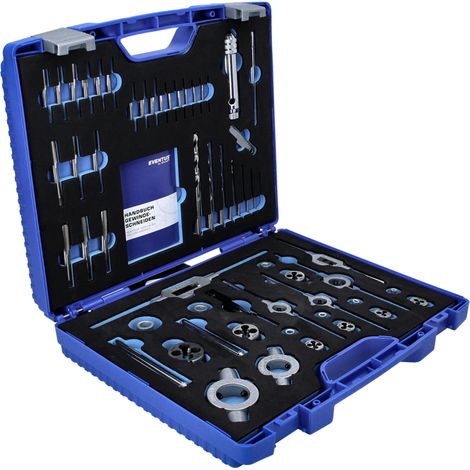 Nom Assortiment universel de taraudage et filières GS52 H52 en 52 pièces 70571 (1/2)