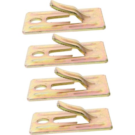Kit de Support Mural pour Chauffe-eau 4pcs en Acier, Fixation Radiateur (1/4)