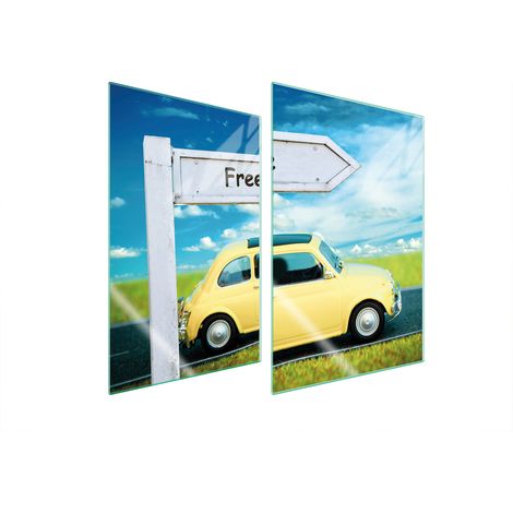 PIASTRA PROTETTIVA IN VETRO PER CUCINA 2x35x52 AUTO (1/5)