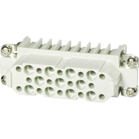HARTING 09210253101 Insert femelle Han® D 25 + PE à sertir 1 pc(s) D10308 (1/2)