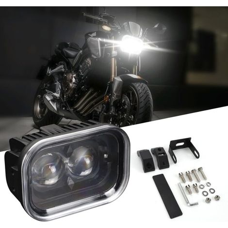 LED-Motorradscheinwerfer 12V Kaltweiß, Tagfahr- & Abblendlicht, wasserdicht, für Motorräder, UTVs, LKWs, Pkw, 1 Stück-Kompatibles Produkt