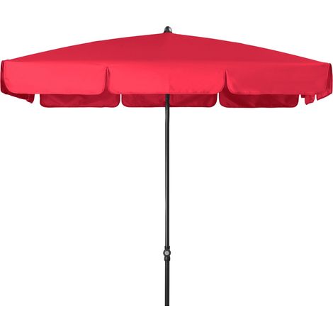 Doppler Sonnenschirm "Sunline Waterproof NEO 225 x 120", 225 x 120 cm, rot, Bezug aus 100% Polyester, Gestell aus Stahl, 3,6 kg Sonnenschirm "Sunline Waterproof NEO 225 x 120", rot, 225 x 120 cm (1/5)