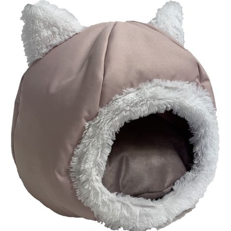 gogift Zwinger Katzenstreu 40 x 40 x 34 cm beige