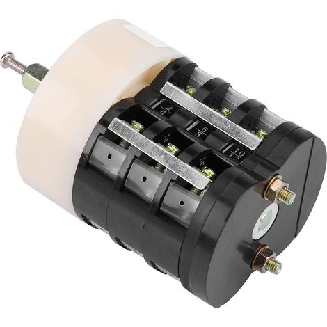 Commutateur de marche/arrêt 220V/380V 16A pour moteur de démonte-pneu, inverseur avec pédale de table tournante (1/5)