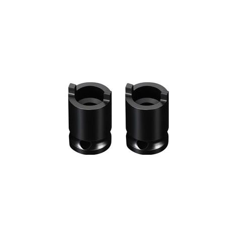 Clé à douille réglable en acier au carbone pour meuleuse d'angle (lot de 2), outil de remplacement pour le démontage du plateau de pression. (1/5)