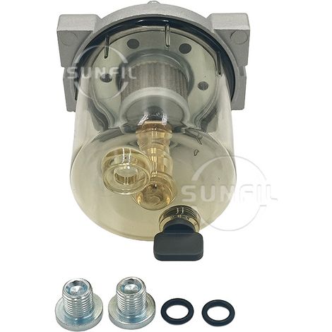Filtres à sédiments de carburant 32/908400, 32/905800, 32/919700 pour pelles rétro JCB (1/4)