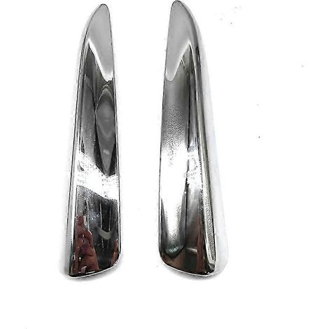 Baguette décorative de pare-chocs avant pour Citroën DS5 9805011580 9805011680, baguette décorative argentée sur le pare-chocs avant (1/5)