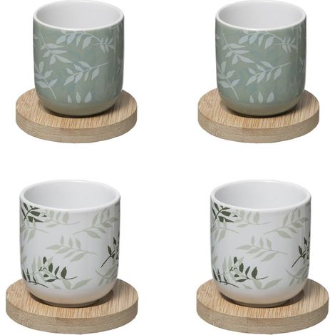 Set mit 4 stück tassen green harmony 13cl - Sg secret de gourmet