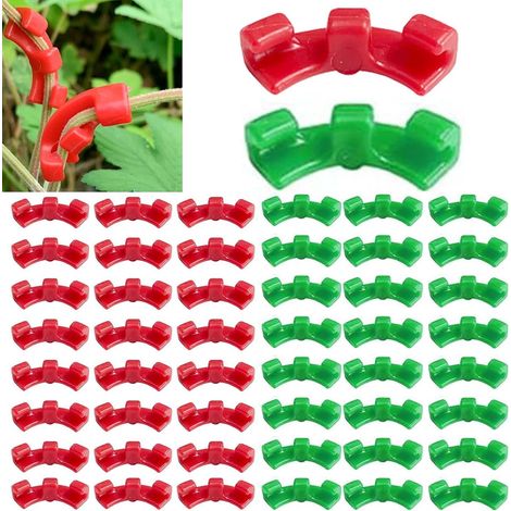Lot de 100 pinces de support pour plantes (1/5)