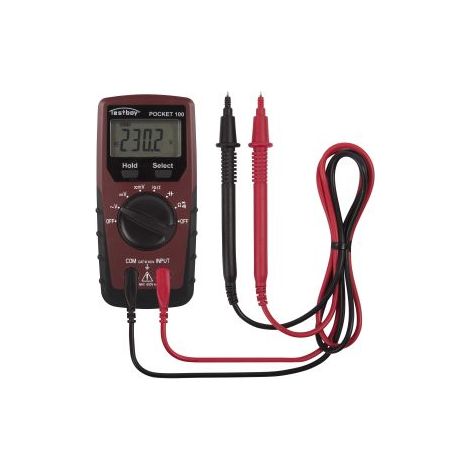 Testboy TB Pocket 100 Hand-Multimeter  digital  CAT III 600 V Anzeige (Counts): 4000 (1/2)