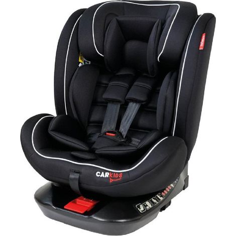 SIEGE ENFANT ROTATIF 360° ISOFIX 40-150CM NOIR ISIZE R129 CAR KIDS