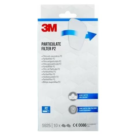 3M Highland 7100141634 Filtro para partículas 10 pieza(s) (1/5)