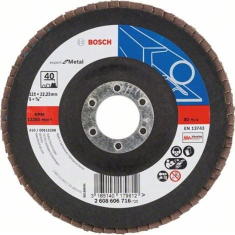 Plato pulidor X551 Expert for Metal Ø 125 mm  BOSCH 2608606716 (1/2)