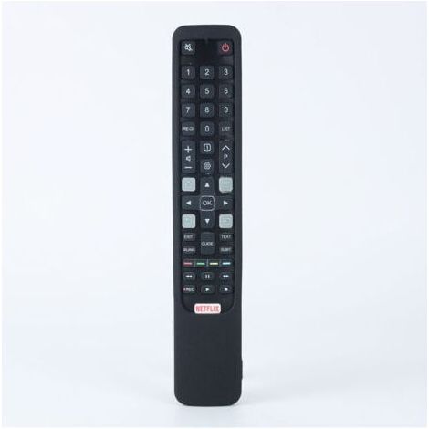 Lntyq – Télécommande de remplacement TCL RC802N – Compatible Thomson Smart TV – Alimentation 2 piles AA – Matériau silicone – Dimensions 230x45x15mm (1/4)