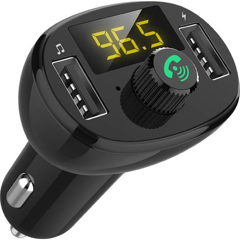 BT23 Bluetooth Car MP3 Hands-free Player, Car FM Card Player, Digital Display USB Car Charger -- BT23 Chinese (1/4)