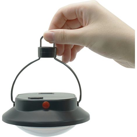 Lampe de tente LED portable super lumineuse - Lampe de camping 40 LED - Phare, parapluie de terrasse (batterie non incluse) 11,5 11,5 5,5 cm une pièce (1/2)