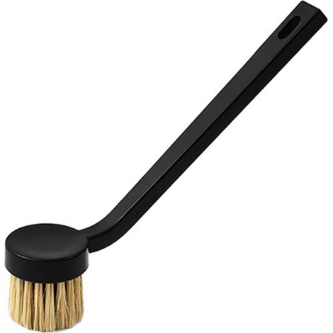 Brosse à vaisselle à long manche et poils souples pour nettoyer la vaisselle, les casseroles, les poêles et l'évier. (1/5)