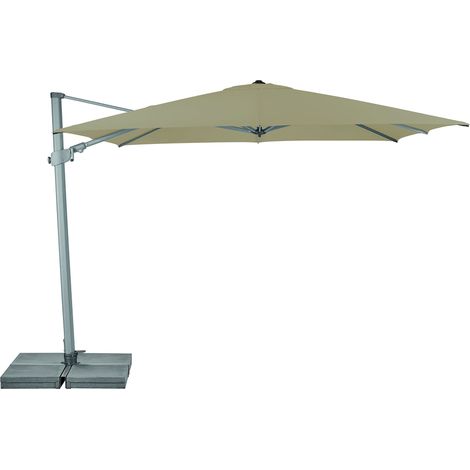 Parasol 370 x 300 x 270 cm Off-Grey (1/5)