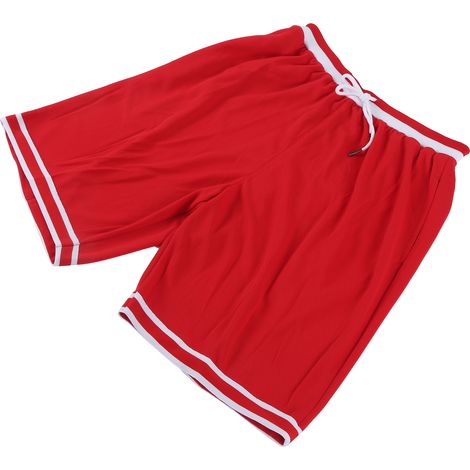 Pantalon d'Entraînement Respirant Séchage Rapide Short Sportif Fitness Été Rayé (XXXL) (1/5)