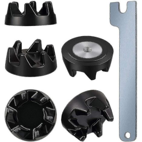 Pièces de rechange pour coupleur de mixeur KitchenAid (lot de 6) - 9704230 Coupleur de mixeur avec 1 clé (1/5)