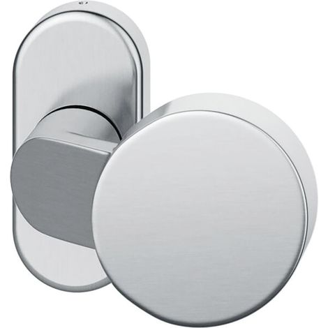 FSB Rahmentür-Knopf 07 0809 Material VA 6204 4-KT. 9mm feststehend (1/4)