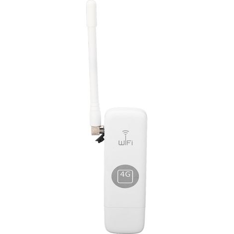 Routeur Portable, Routeur WiFi USB 4G avec Antenne Externe, Point D'accès WiFi Mobile avec Emplacement pour Carte SIM, alimenté par USB, Cryptage WPA WPA2, jusqu'à 10 (1/5)