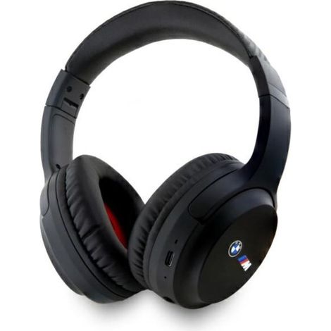 Cuffie circumaurali BMW Bluetooth ENC BMBHMIAV27MBCTK nere/con logo stampato nero (1/4)