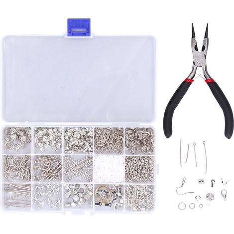Jewerly Making Set Premium Metal Wide Application Necklace Making Kit with Round Nose Pliers (1/5)