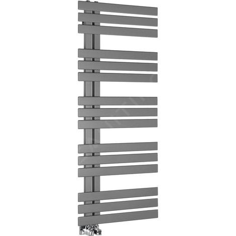Sapho Silvana - Sèche-serviettes 50x124 cm, 561 W, argent métallique IR153